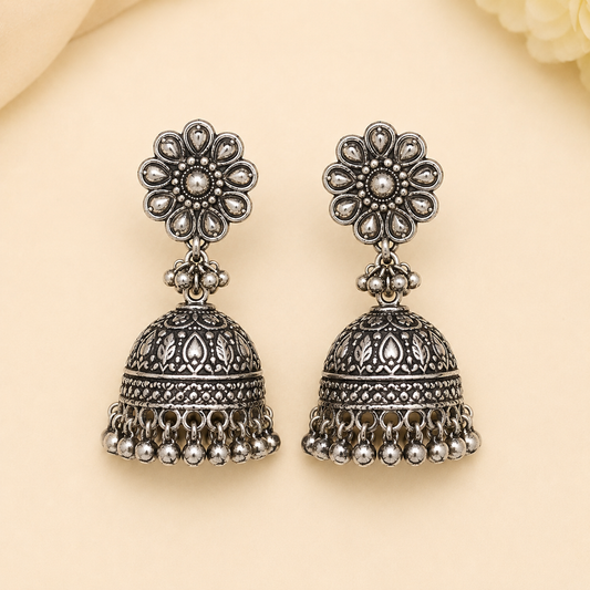 Polki Earrings Set